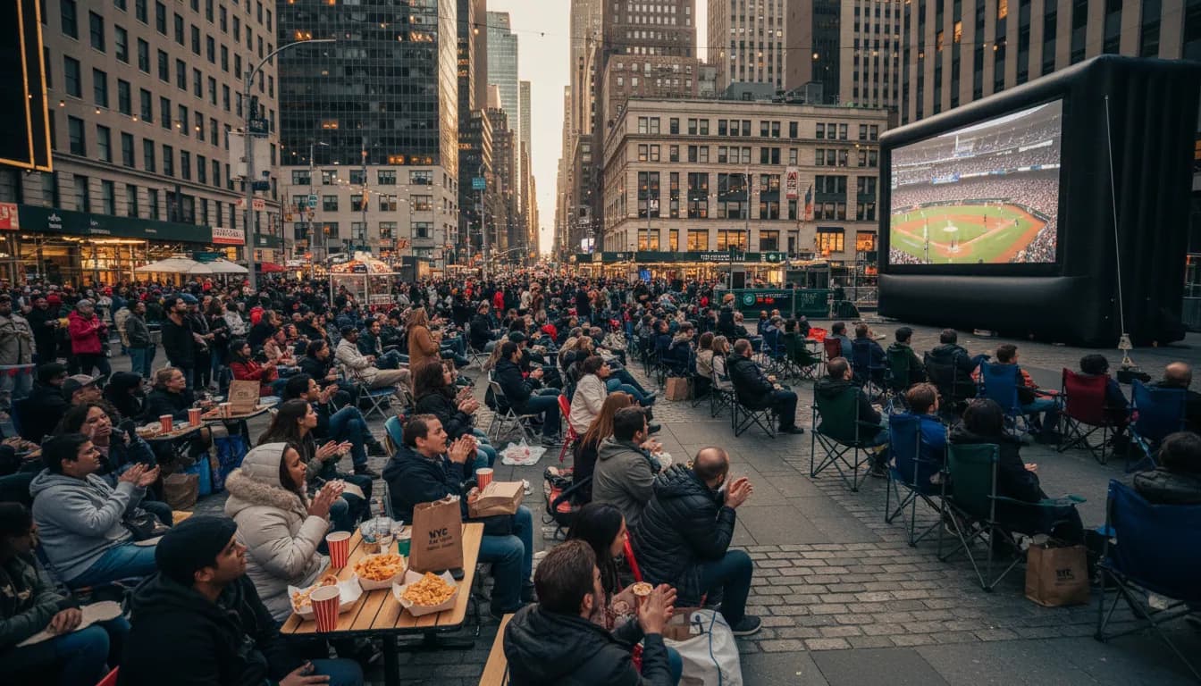 Local detail for Astros vs Giants in NYC: Top Public Viewing Spots Confirmed