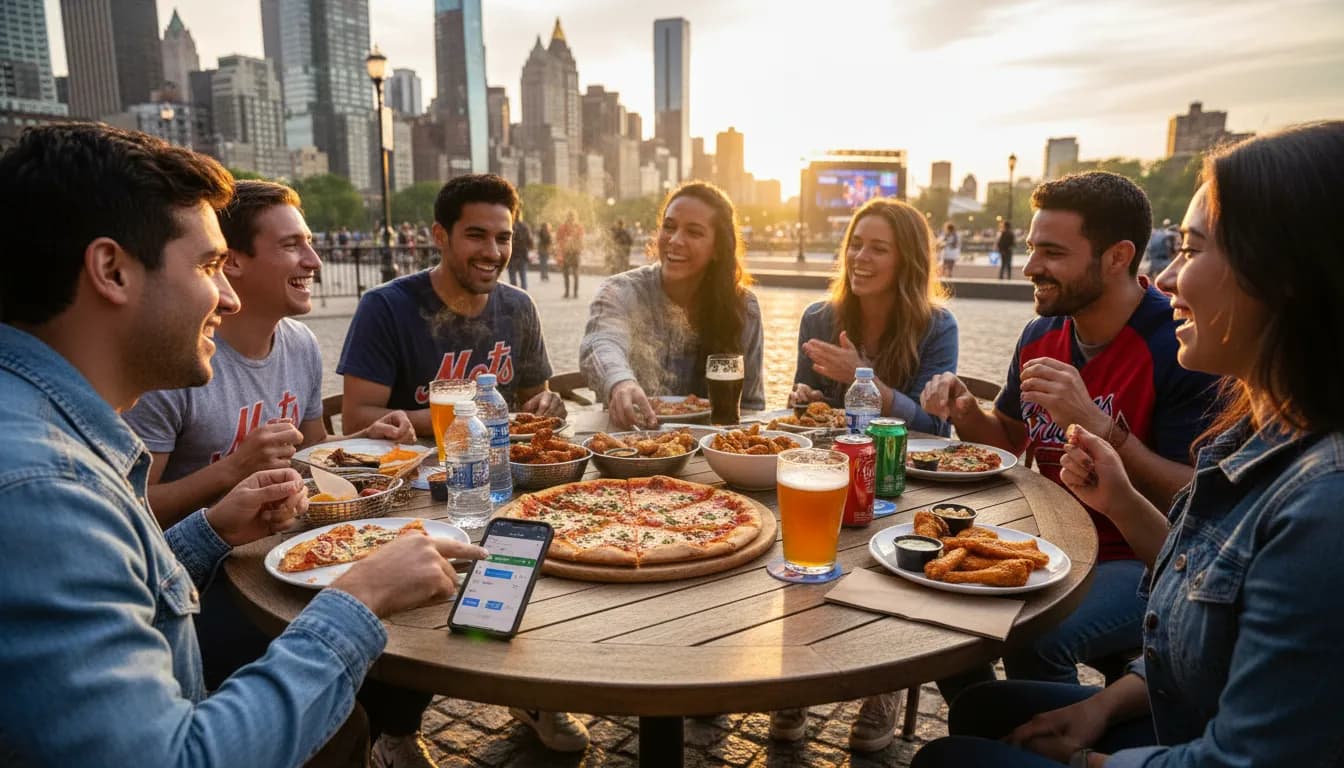 Local detail for Mets vs Braves in NYC: Social Group Planning for Mixed Fandoms