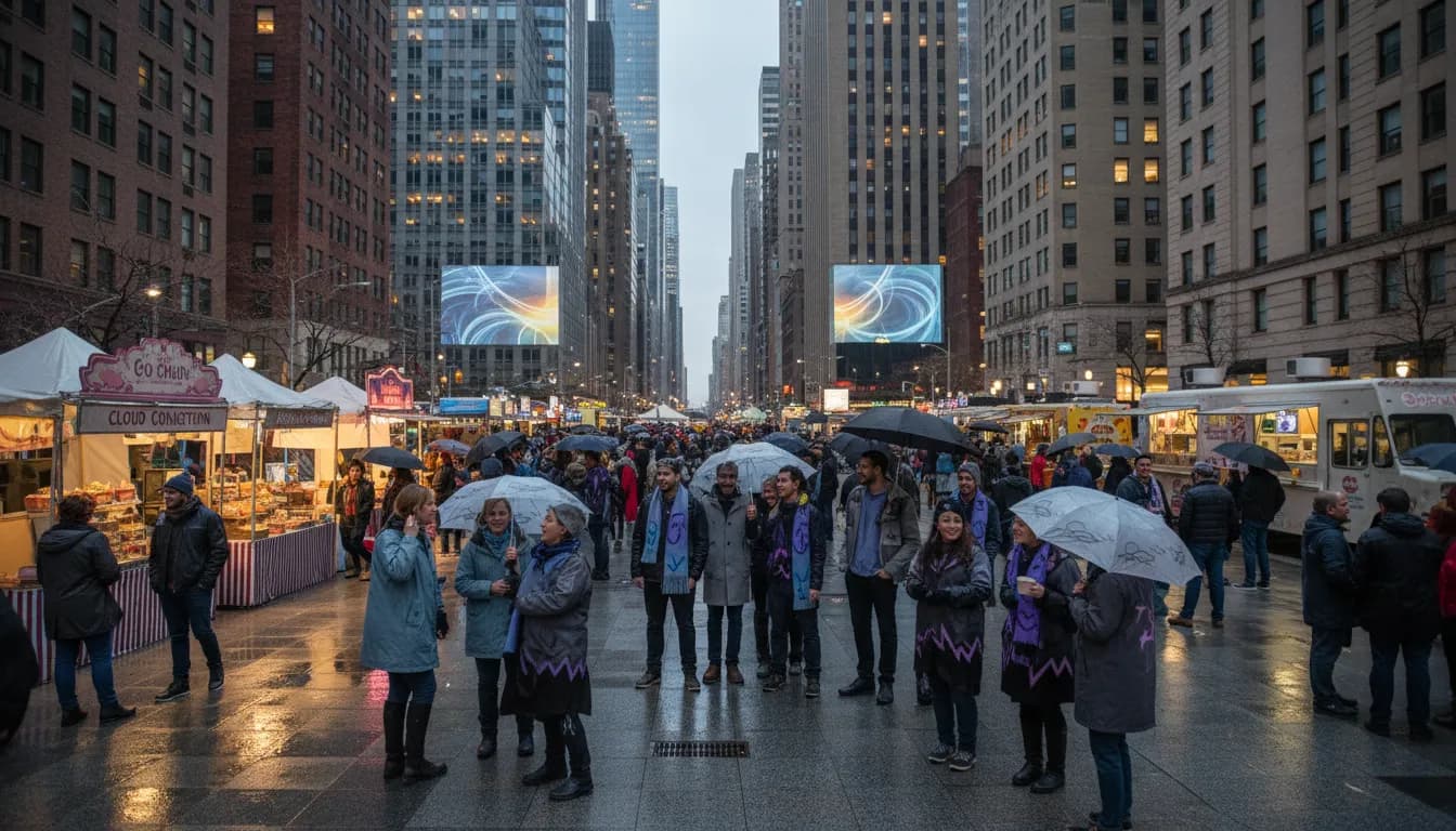 Local detail for Sky vs Storm in New York City: A Group Social Experience Guide