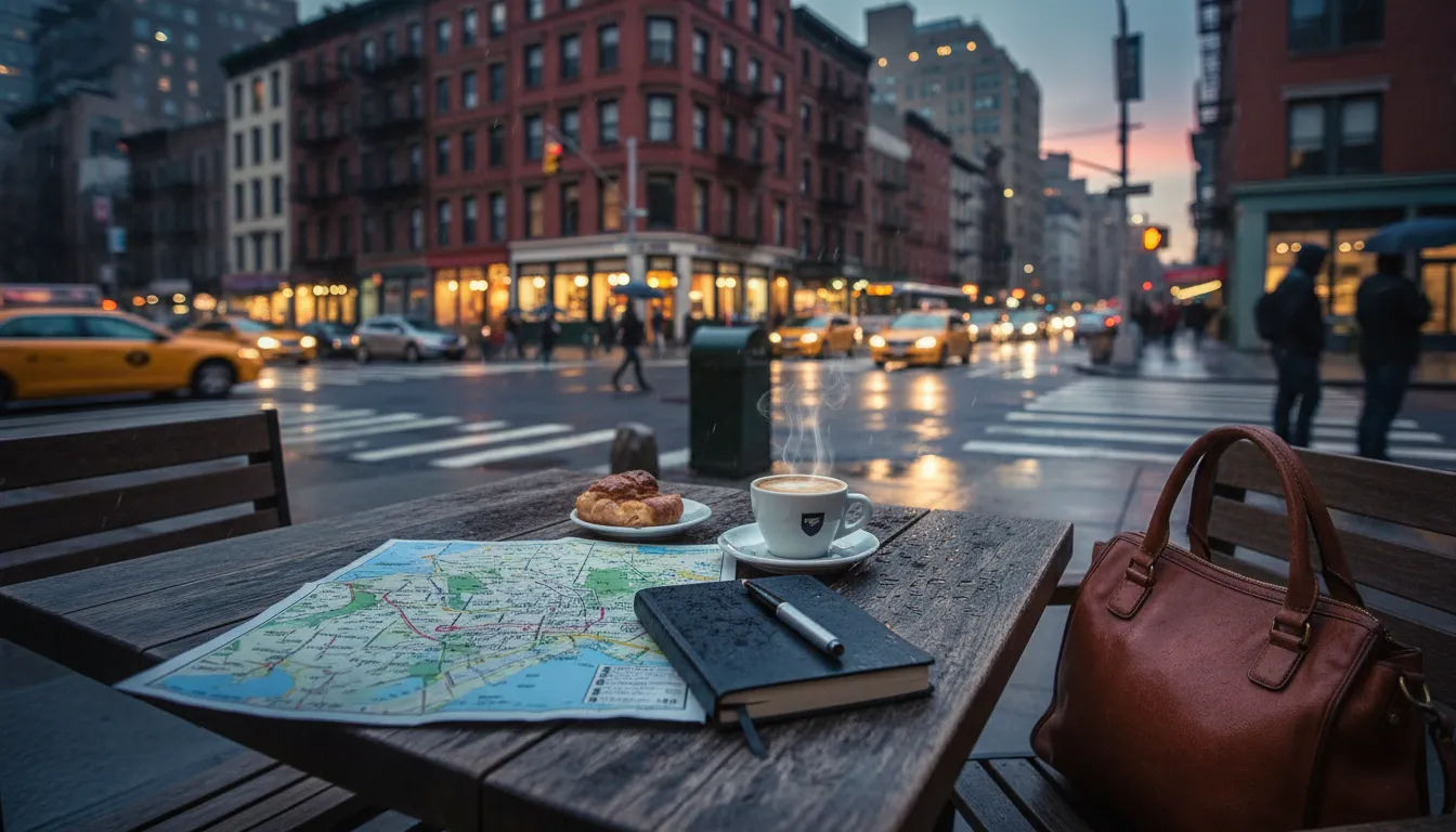 Local detail for Anne Hathaway in NYC: A Practical Weekend Evening Route