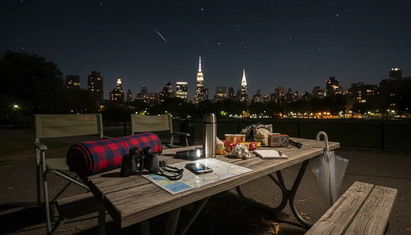 Local detail for New York City's Best Free Spots to Watch a Meteor Shower