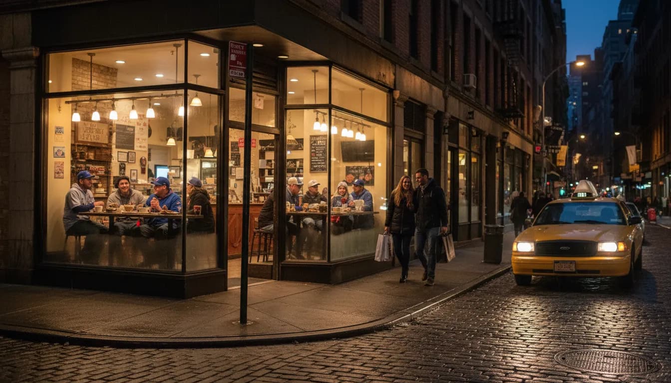 Local detail for Post-Game Indulgence: NYC Coffee & Dessert for Cubs vs Royals Fans