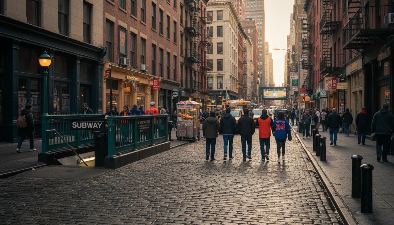 Practical city scene for Tigers vs Giants: NYC Neighborhoods for a Diverse Game Day Experience