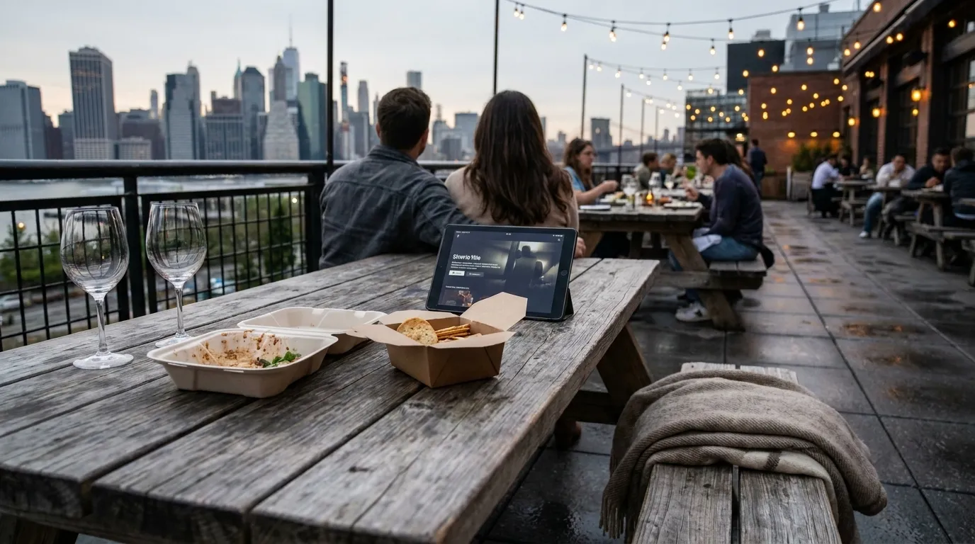 Local detail for The Last House: NYC Dinner-and-Streaming Night Without the Rush