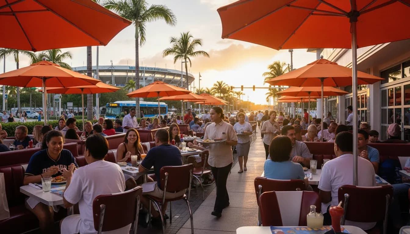 Local detail for Miami Dining Strategy: Twins vs Brewers Game Day Restaurant Choices