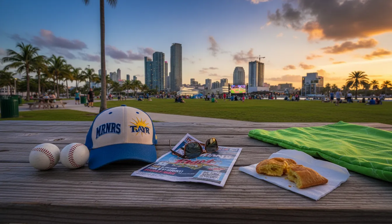Local detail for Explore Miami for Free: Rays vs Mariners Vibe in Public Spaces