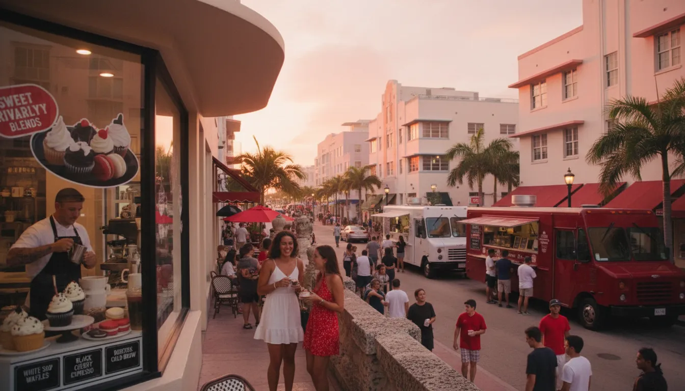 Local detail for Miami Sweet Spots: White Sox vs Red Sox Themed Coffee & Dessert Route