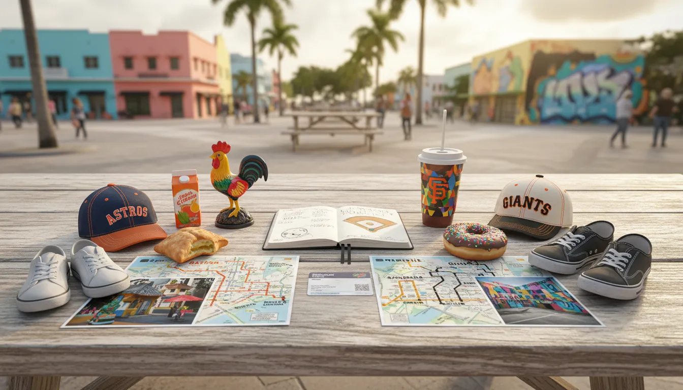 Local detail for Exploring Miami Neighborhoods for a Fun Astros vs Giants Themed Day