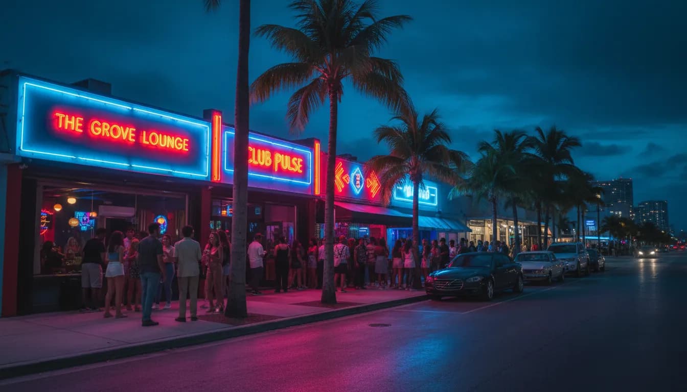 Practical city scene for Beyond the Concert: Miami Nightlife Alternatives for BTS Concert Baltimore Fans
