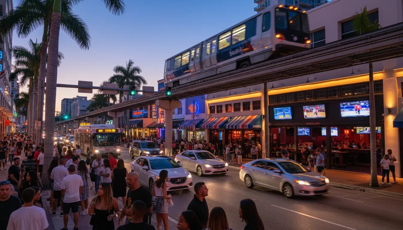 Local detail for Miami Night Out: Wings vs Lynx Themed Bars for Sports Lovers