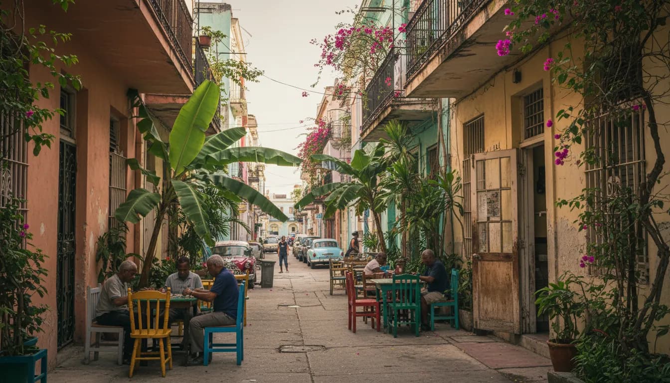 Practical city scene for Field of Dreams Game 2026: Miami Public-Space Detours
