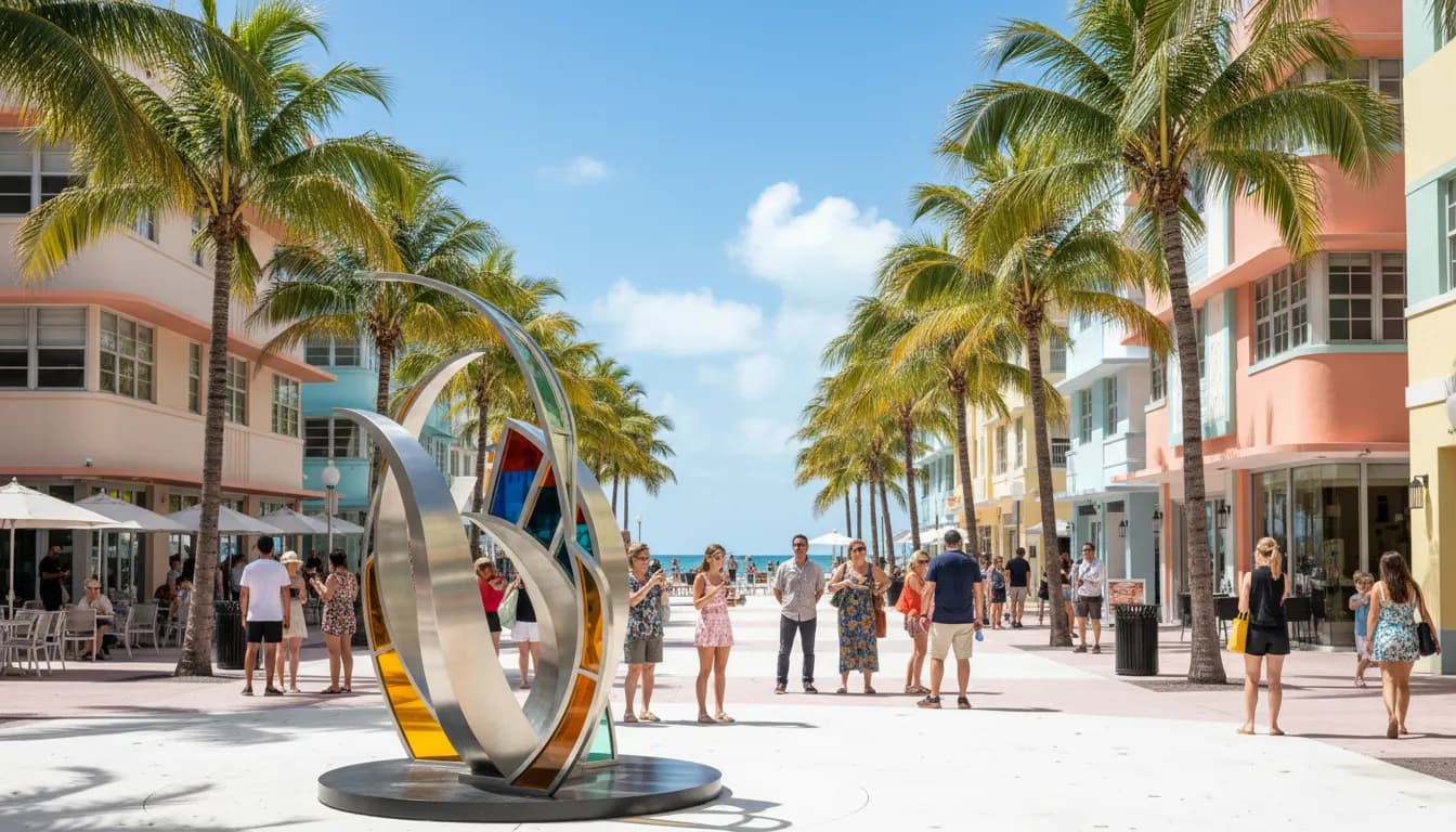 Practical city scene for Getty Images Inspired: Miami's Most Photogenic Public Art and Locations
