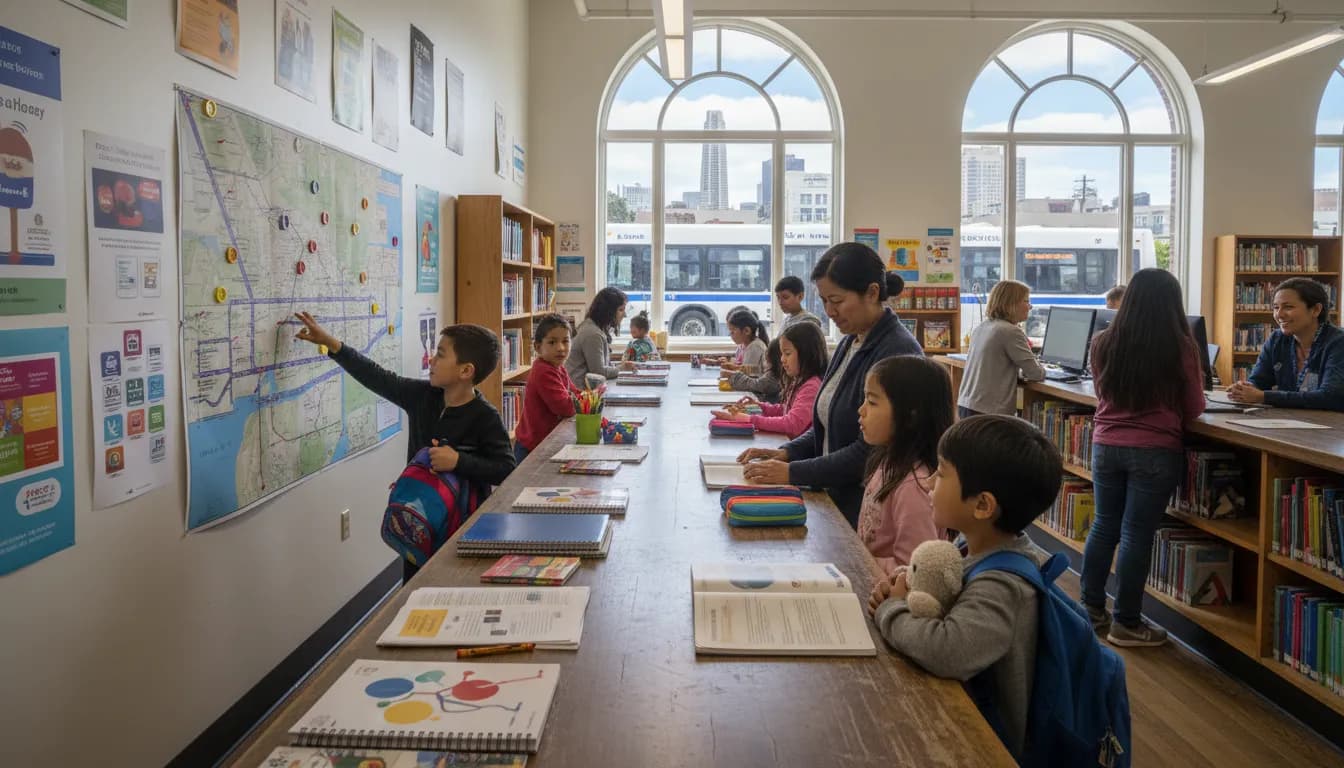 Local detail for San Francisco Back to School: Mark Twain Elementary School Area Resources