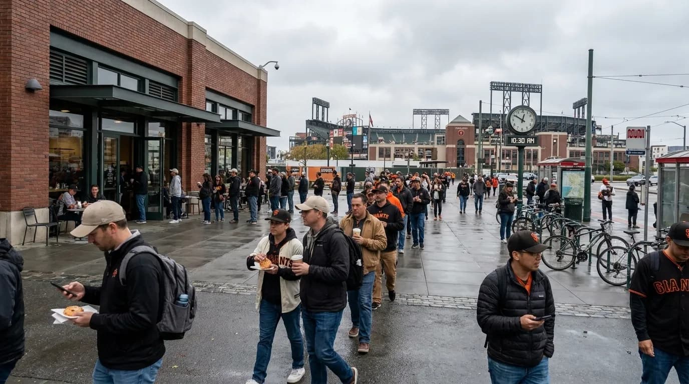 Local detail for Astros vs Giants: SF Coffee Stops Before First Pitch