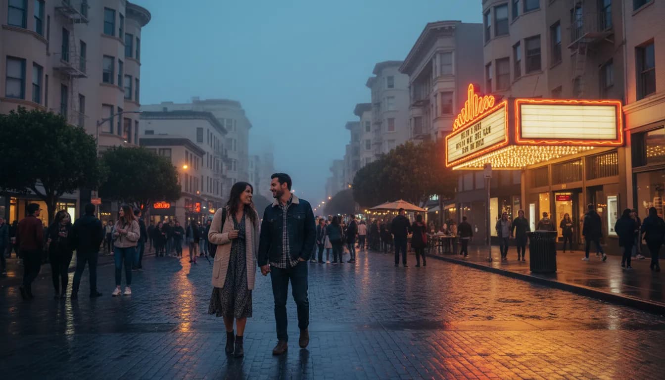 Local detail for San Francisco Evening: A Half-Day Route for Taron Egerton Movie Buffs