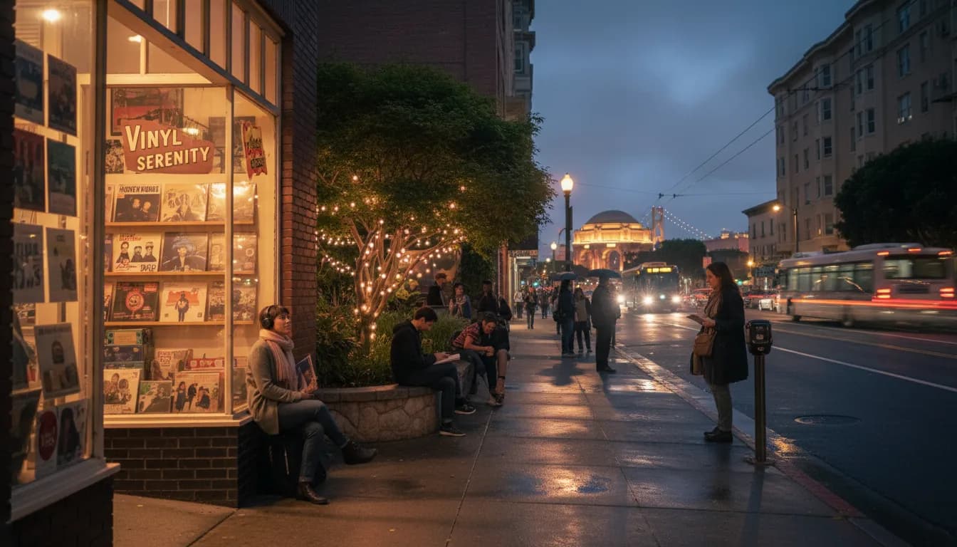 Local detail for San Francisco Evening: A Half-Day Route for Demi Lovato Fans