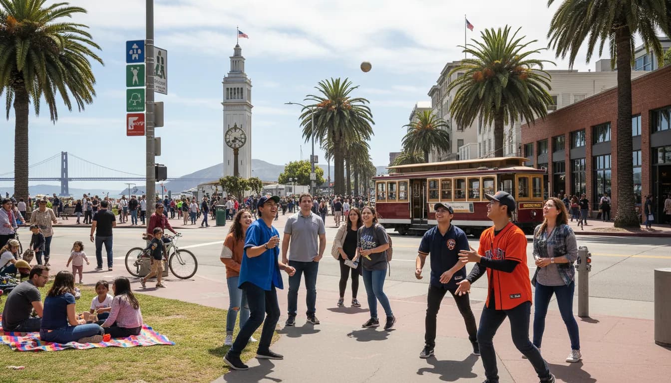 Local detail for Free Fun in San Francisco: Mets vs Guardians Inspired Outdoor Activities