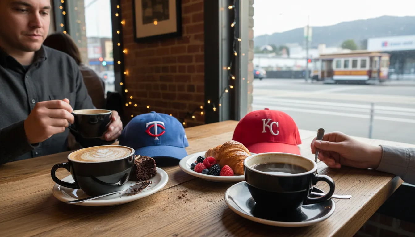 Local detail for Post-Game Sweetness: San Francisco Coffee & Dessert for Twins vs Royals Fans