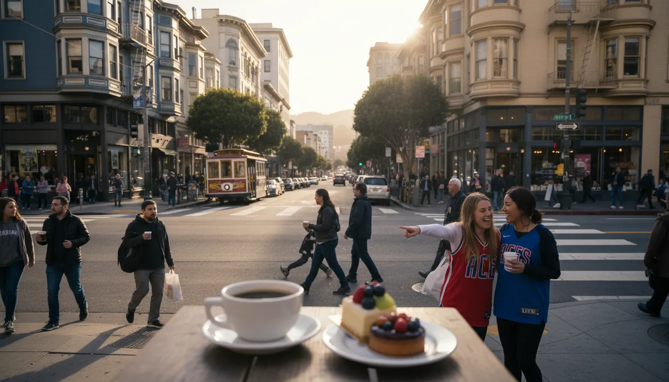 Local detail for Victory Treats: San Francisco Coffee & Dessert for Aces vs Lynx Match