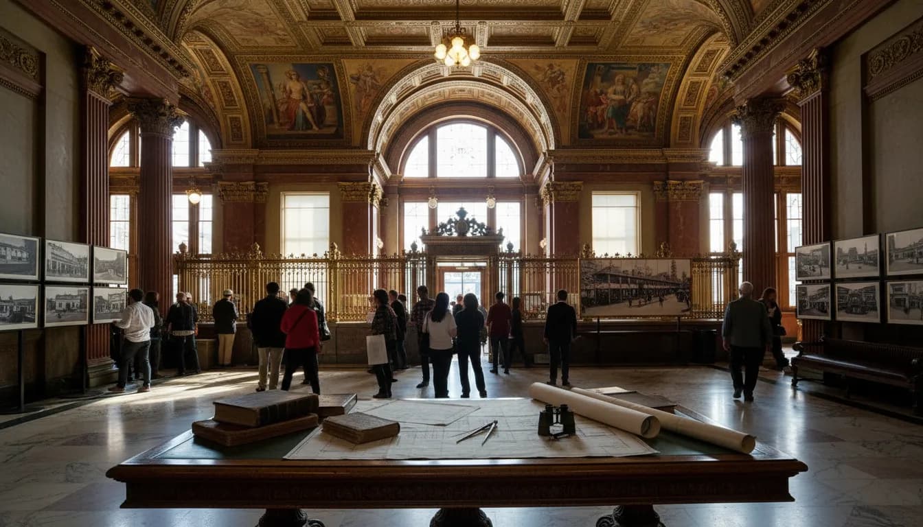 United States Postal Service in San Francisco: An Architectural and Historical Tour — photorealistic San Francisco editorial scene