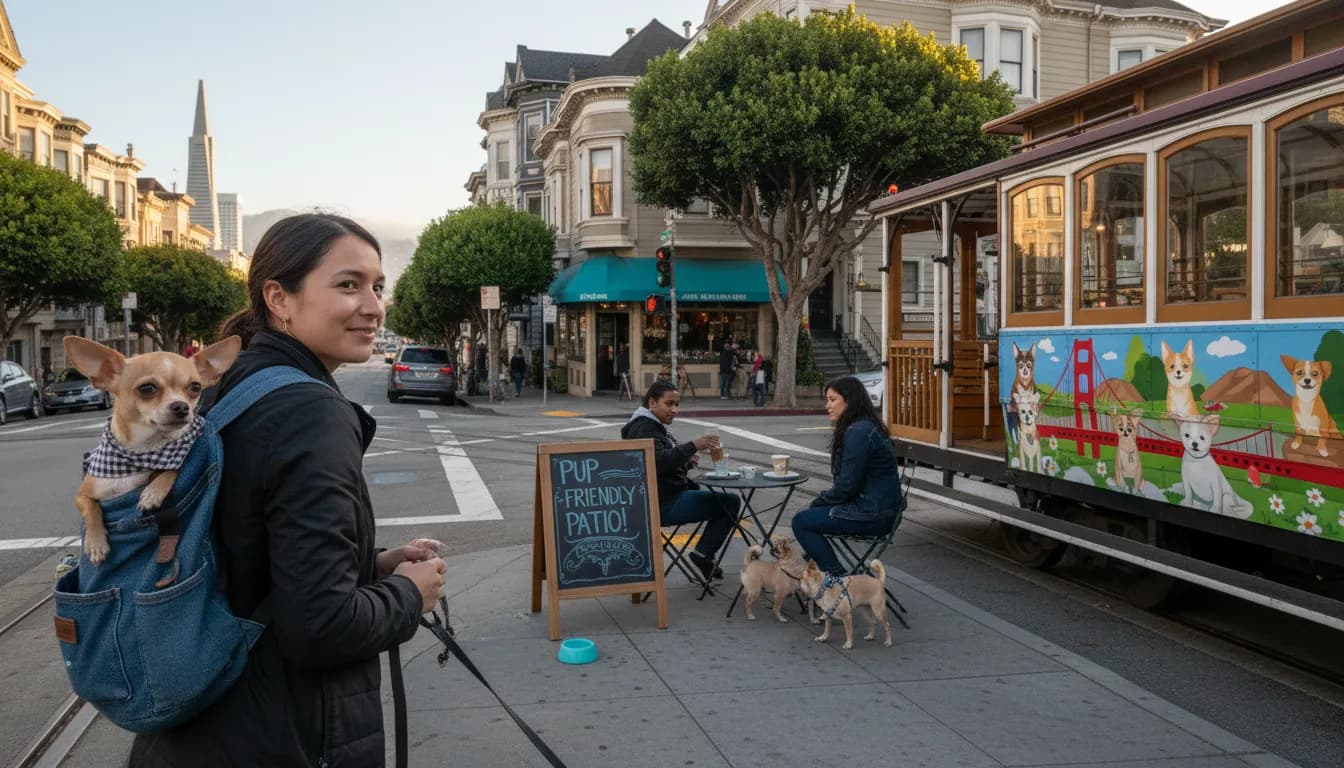 Local detail for San Francisco's Hidden Gems: A Chihuahua-Themed City Exploration