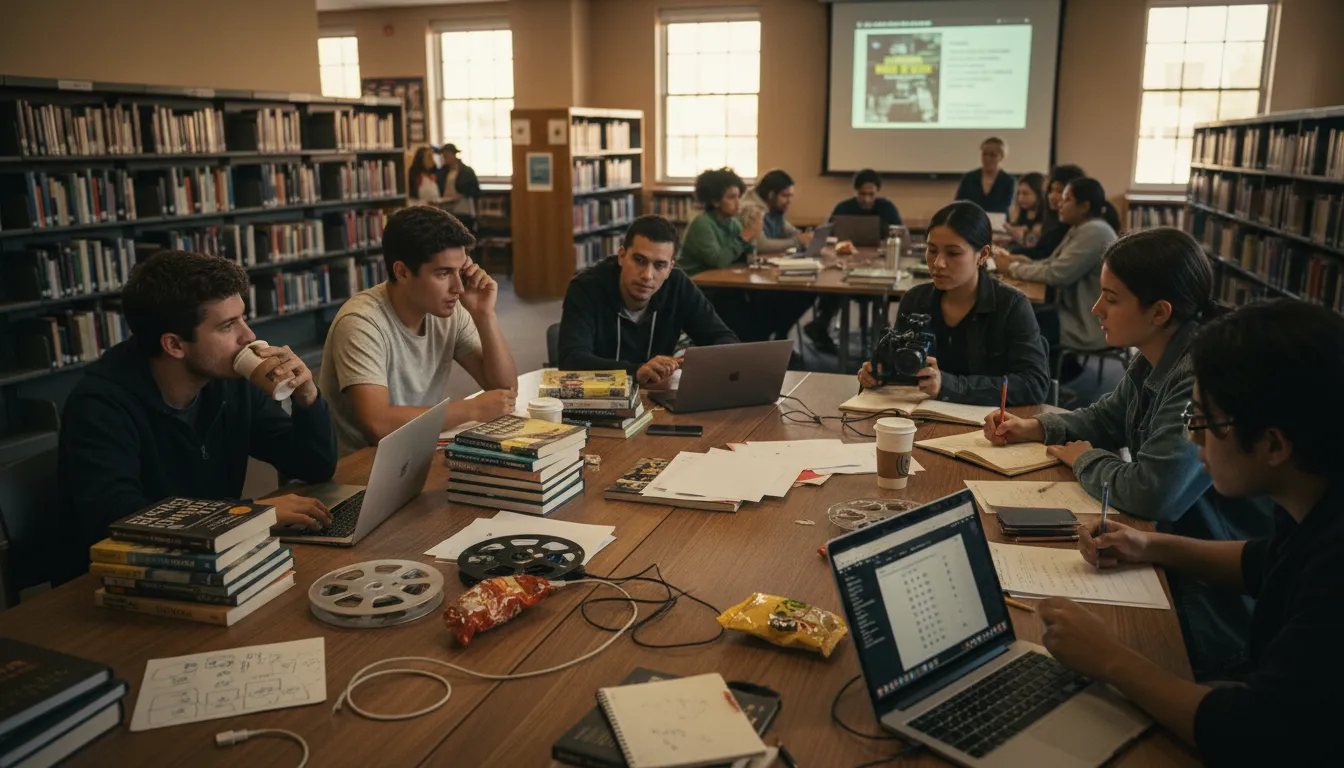 Practical city scene for Los Angeles Student Guide: Finding 'One Night Only Movie' Resources