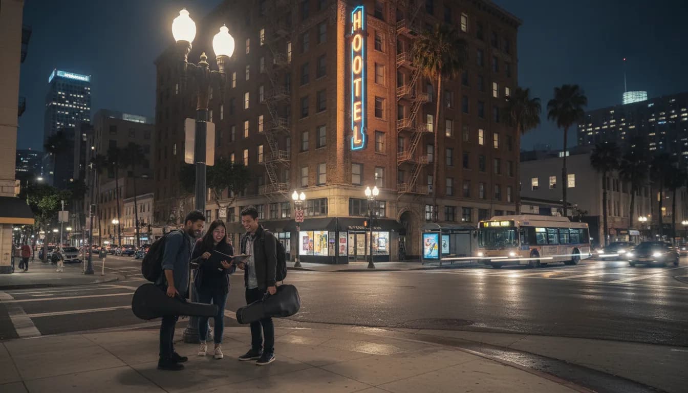 Local detail for Los Angeles Student Singers: Budget Practice Spaces and Transit Plan
