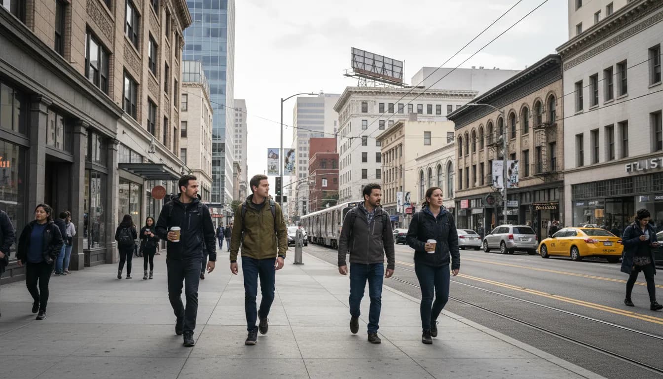 Practical city scene for Los Angeles Weekend: A Liam Neeson-Inspired Thriller Walking Tour