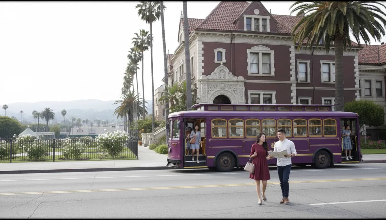 Practical city scene for Los Angeles Weekend: A Royal 'Queen Elizabeth'-Themed Cultural Route