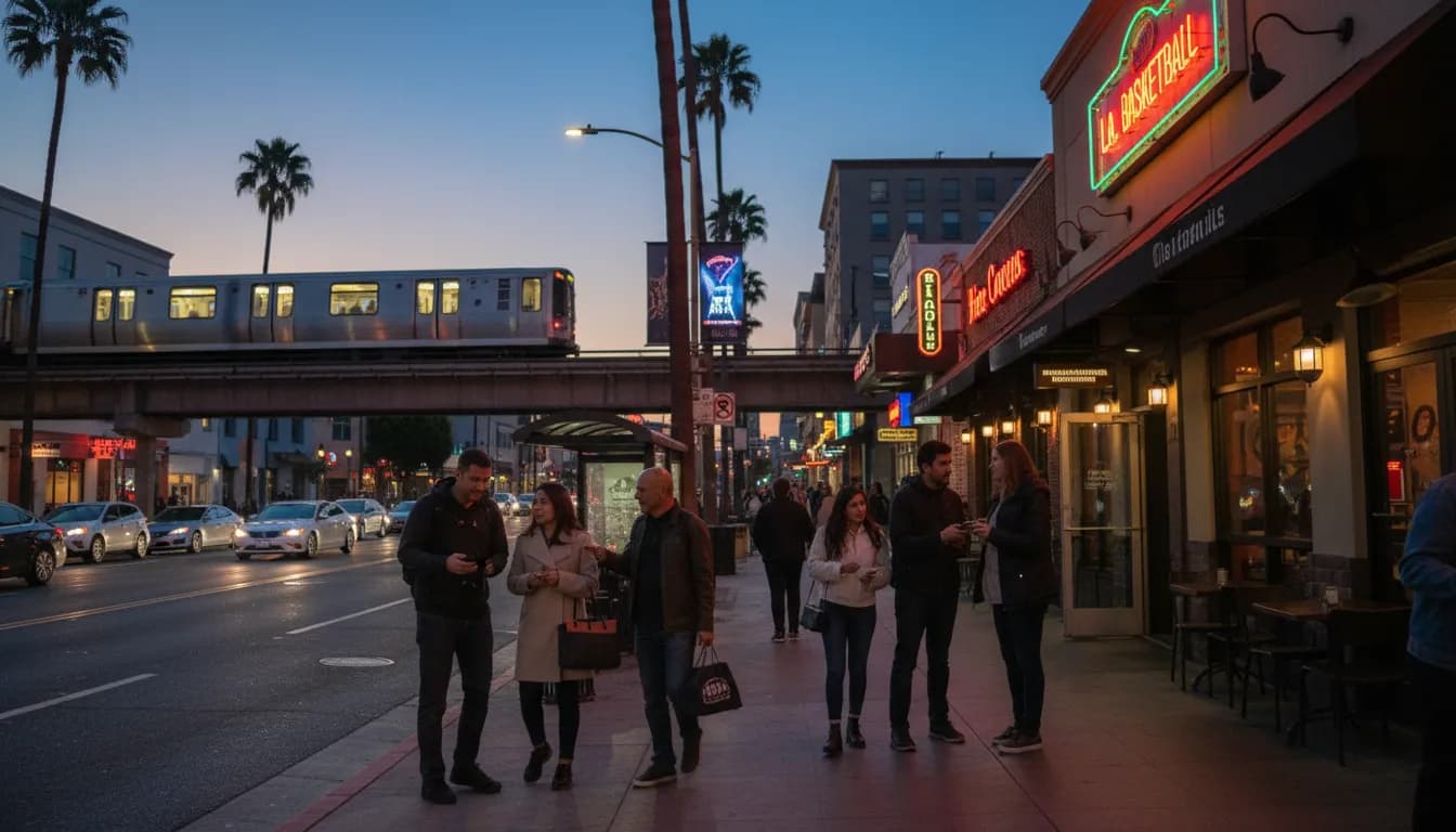 Local detail for Los Angeles Dining Guide: Navigating 'Dream vs Mystics' Meal Timing