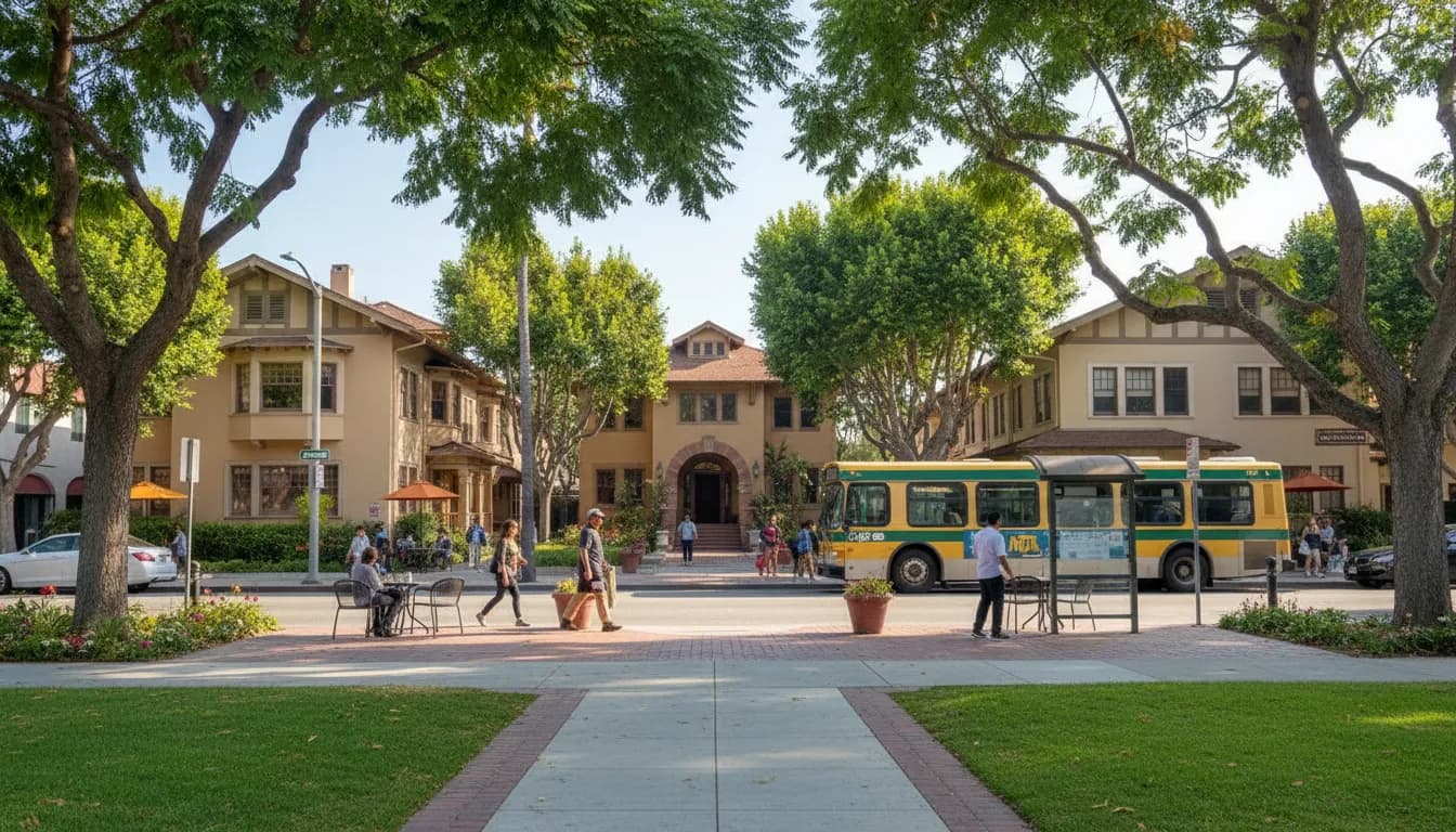 Practical city scene for Los Angeles Neighborhood Route: 'Tigres UANL vs Minnesota' Explorations