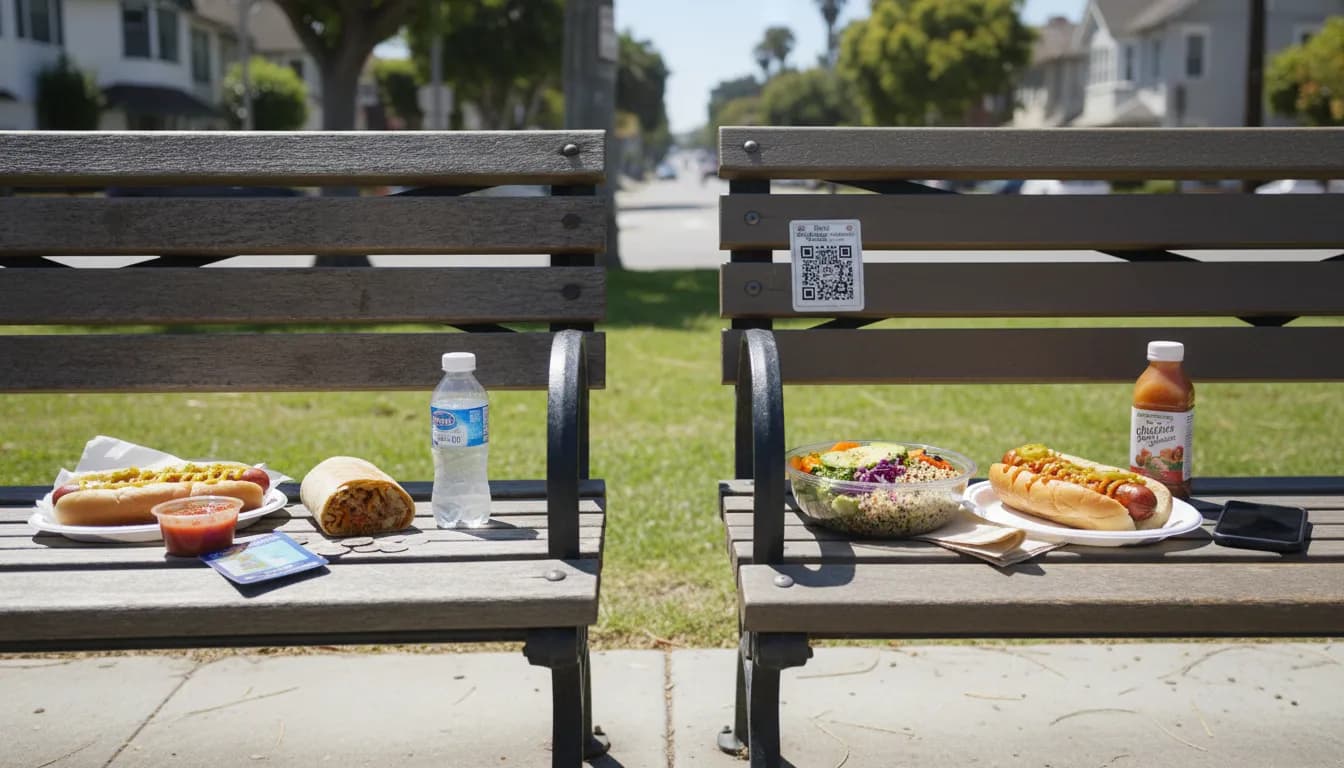 Local detail for Los Angeles Neighborhood Comparison: 'Royals vs Dodgers' Local Flavor