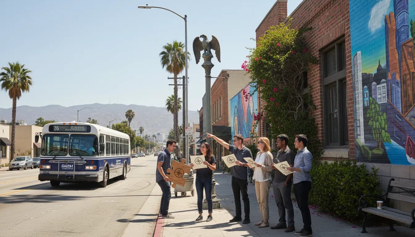 Local detail for Hidden Los Angeles Gems: Following the 'Jackie the Eagle' Trail