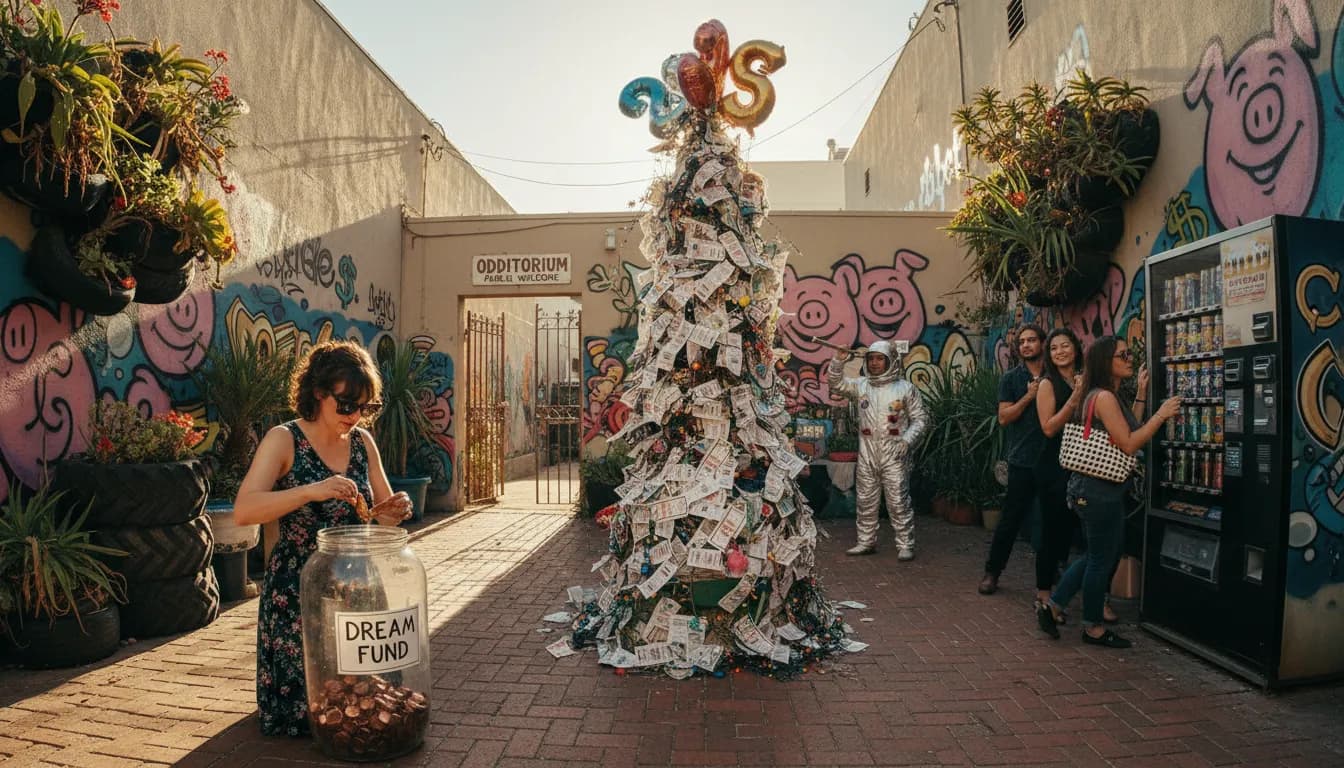 Local detail for Los Angeles Odd Finds: After the 'Powerball Drawing' Excitement
