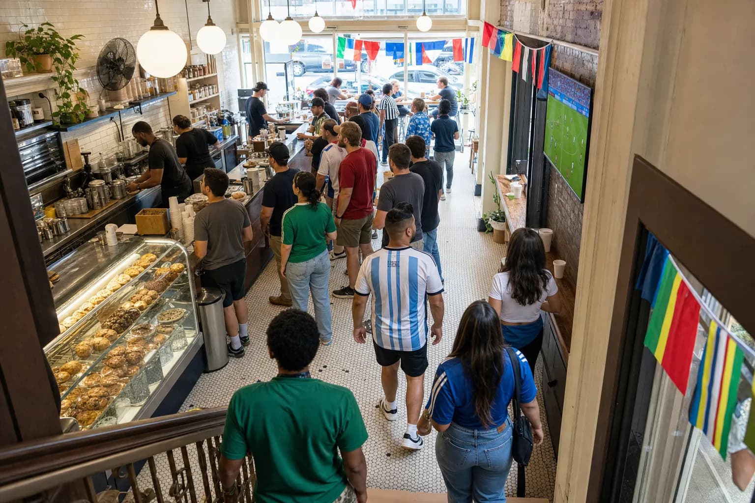 Can Philadelphia Make World Cup Final 2026 Work as a Watch Party? - bright varied World Cup viewing scene 3