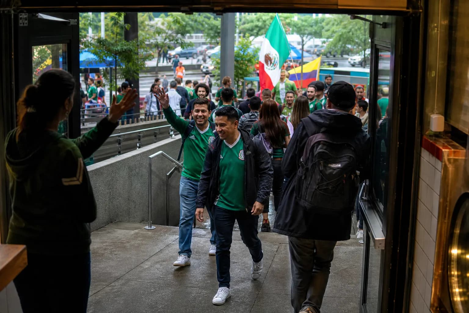 What Is the Best Low-Stress Seattle Route for When Is The World Cup 2026? - bright varied World Cup viewing scene 1