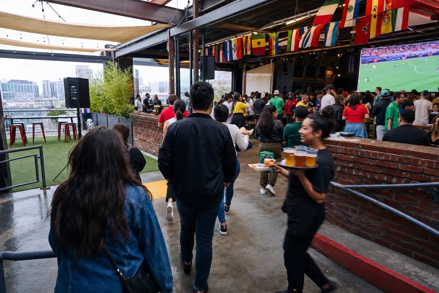 Can San Francisco Bay Area Make USA FIFA World Cup 2026 Work as a Ticketless Stadium-Adjacent Day? - bright varied World Cup viewing scene 3
