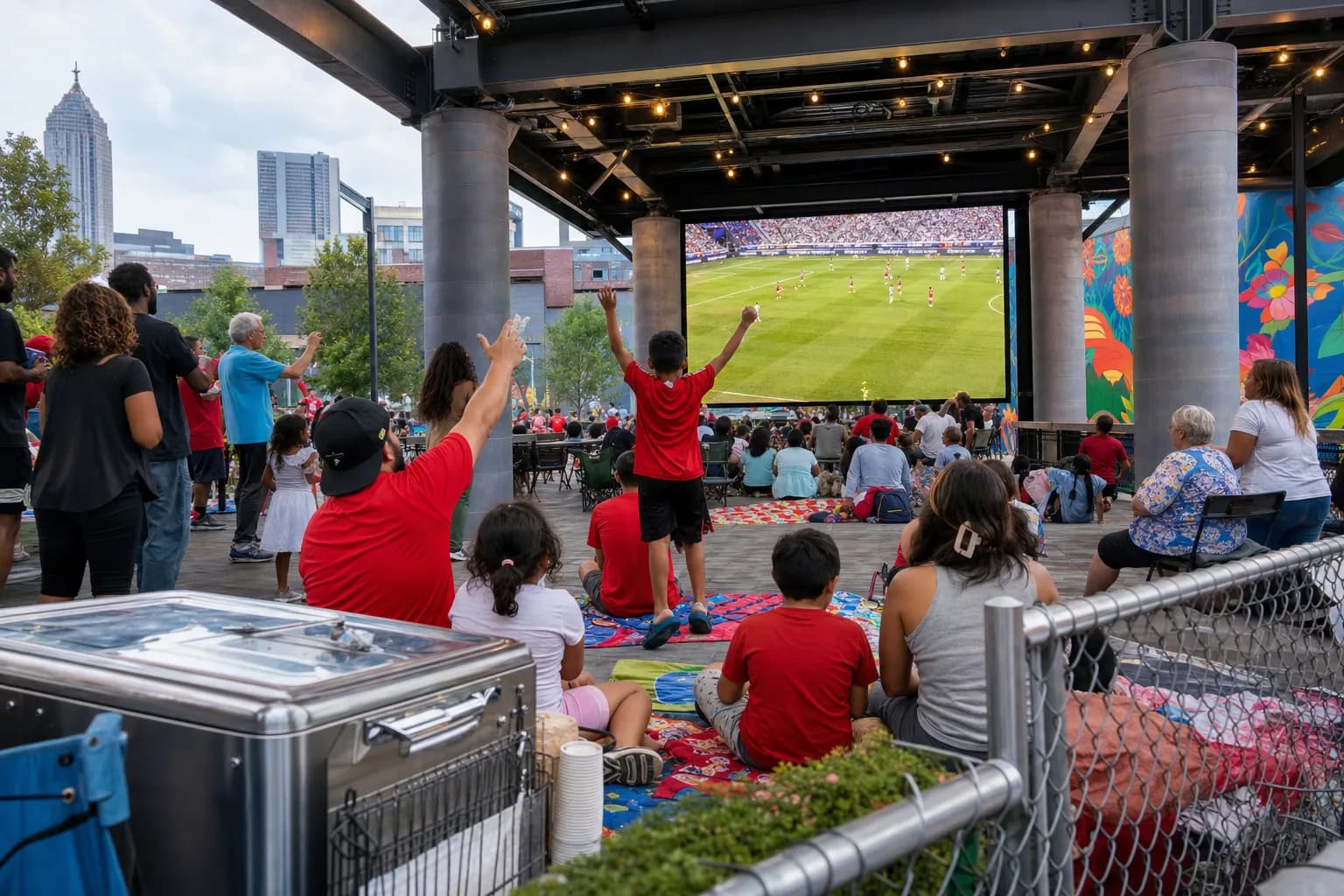 Is World Cup 2026 Groups a Better After-Work Plan or Weekend Plan in Atlanta for the Group Chat? - bright varied World Cup viewing scene 2