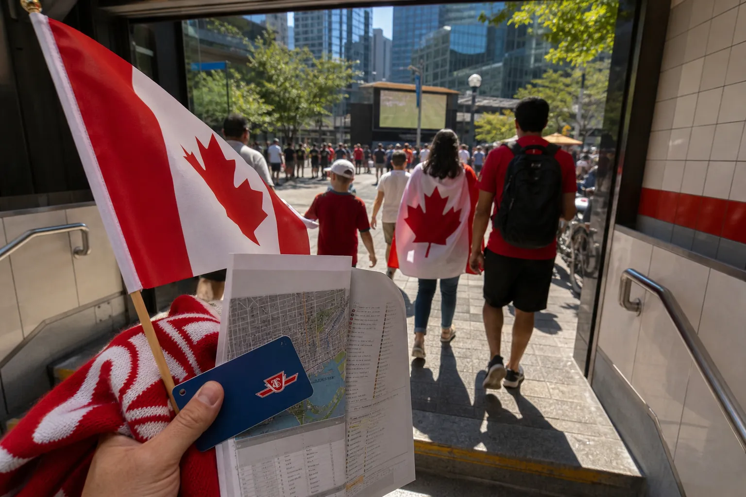 Where Can Toronto Watch FIFA World Cup 2026 Tonight Without a Stadium Ticket? - bright varied World Cup viewing scene 3