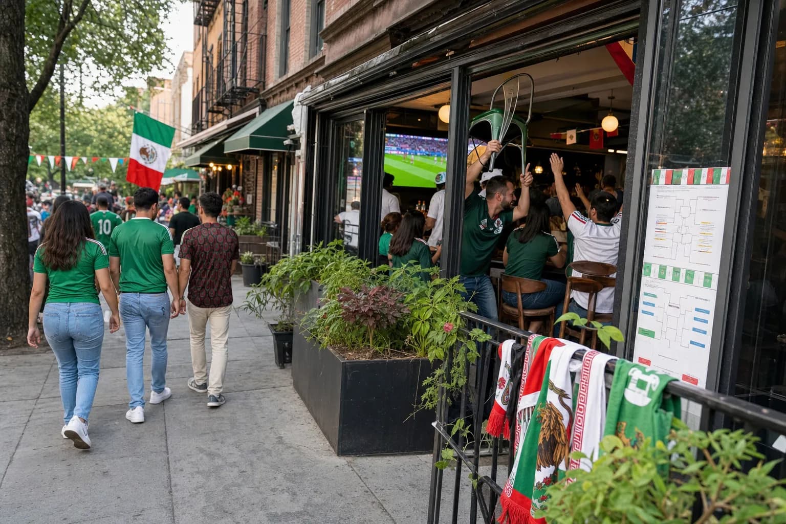 Could World Cup 2026 Schedule Become Mexico City's Last World Cup Memory Plan? - bright varied World Cup viewing scene 3