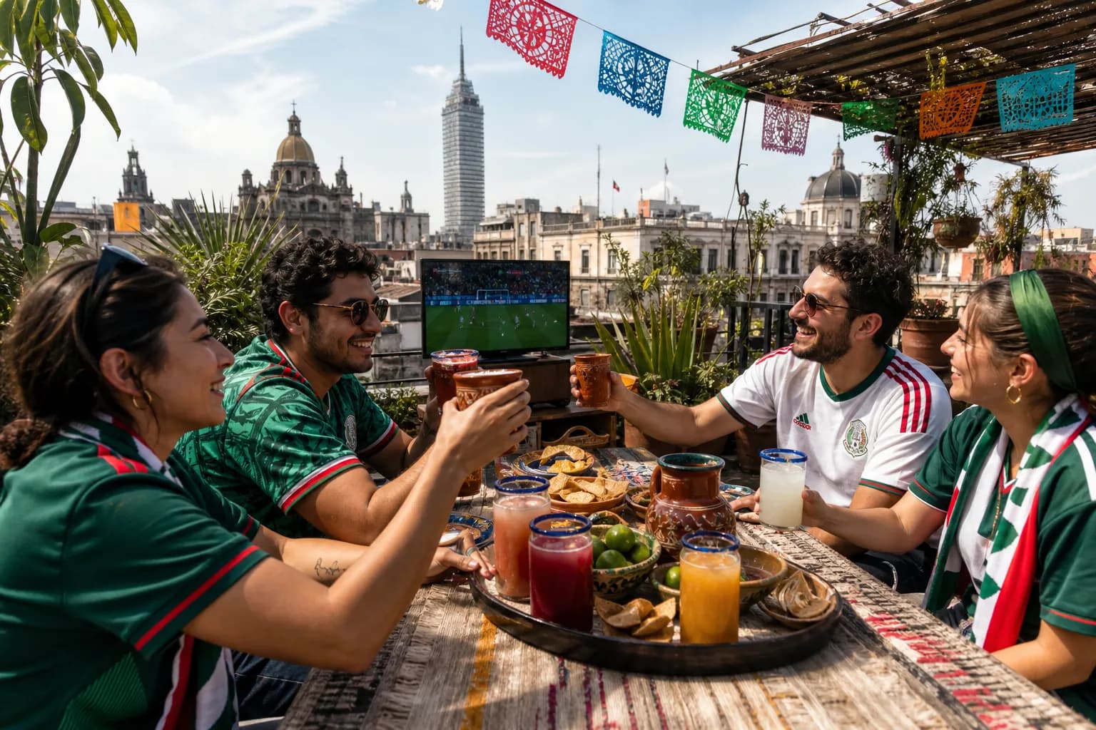 Could World Cup 2026 Schedule Become Mexico City's Last World Cup Memory Plan? - bright World Cup cover with varied objects and setting