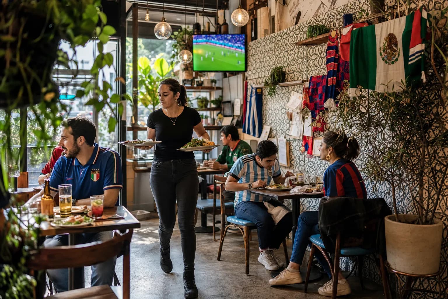 Can Astoria NYC Make Watch World Cup 2026 Work as a Transit-First Match Day? - bright varied World Cup scene 2