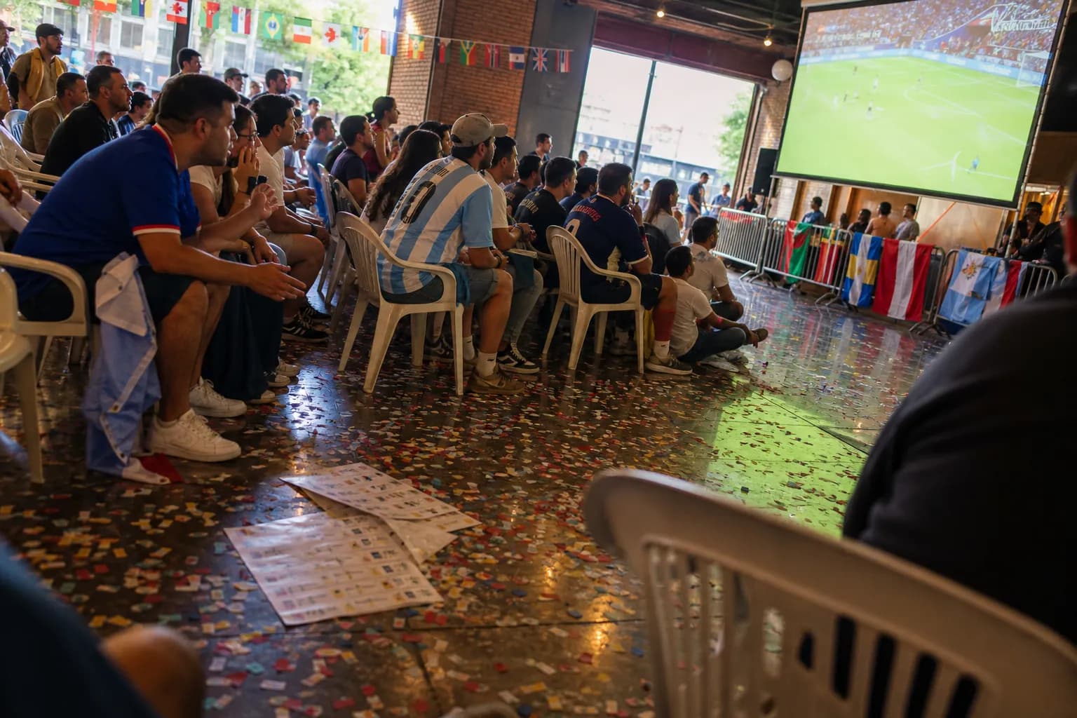 Where Should Casual Fans in Greenpoint NYC Start With Soccer World Cup 2026 as a Last World Cup Memory? - bright varied World Cup viewing scene 2