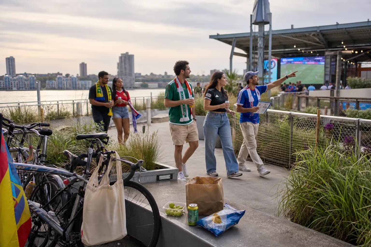 Where Should Casual Fans in Greenpoint NYC Start With Soccer World Cup 2026 as a Last World Cup Memory? - bright varied World Cup scene 2