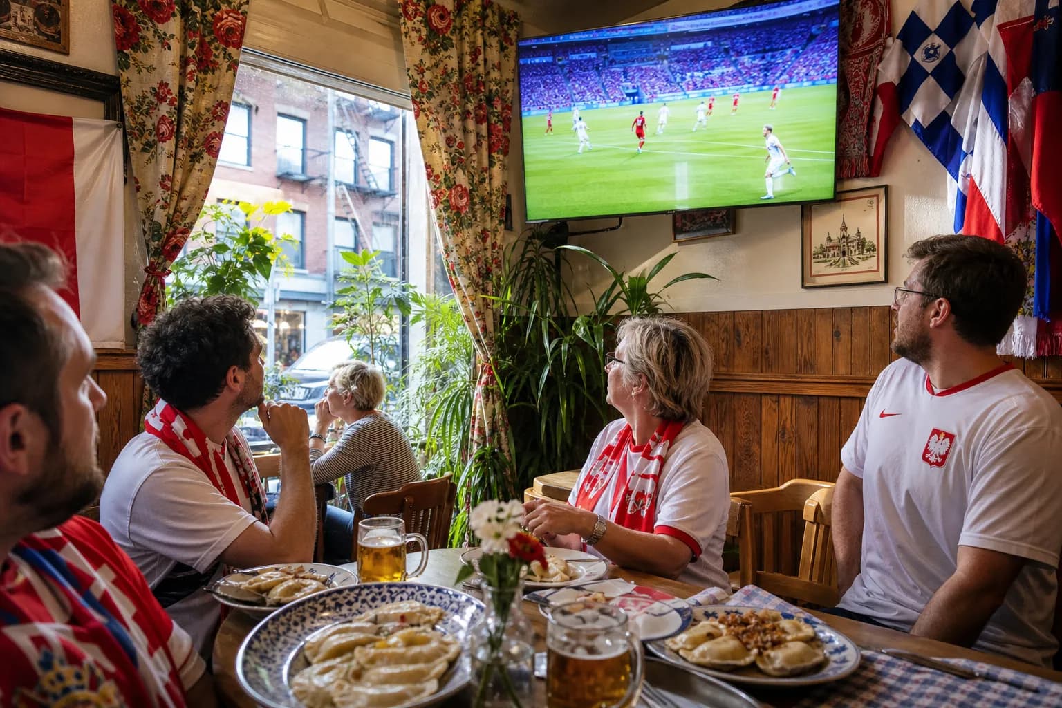 Where Should Casual Fans in Greenpoint NYC Start With Soccer World Cup 2026 as a Last World Cup Memory? - bright varied World Cup scene 3