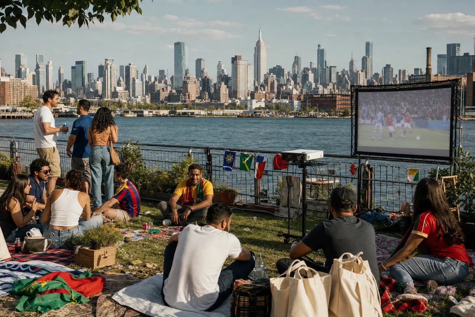 Can Williamsburg NYC Turn Where Is World Cup 2026 Into a Real Group Chat Plan Tonight for Free Screens? - bright varied World Cup scene 3