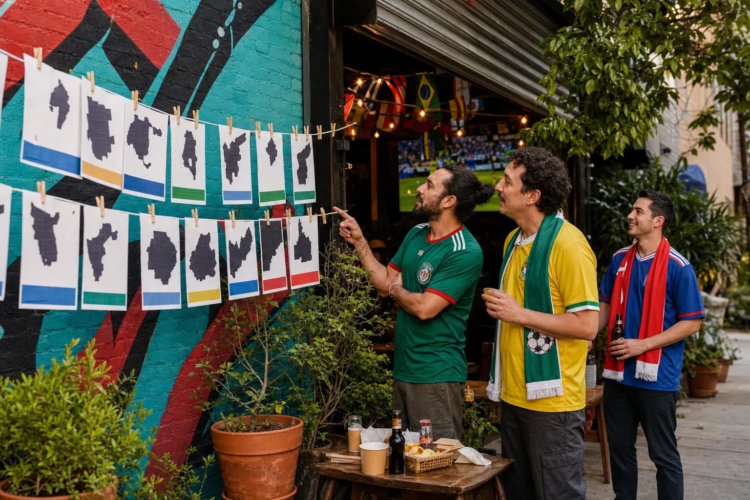 Which Bushwick NYC Plan Works If Where To Watch World Cup 2026 Is Trending Again for the Group Chat? - bright World Cup cover with varied objects and setting