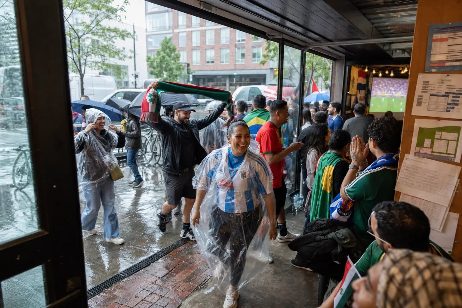 Can Downtown Brooklyn NYC Make World Cup 2026 Matches Work as a Watch Party? - bright varied World Cup viewing scene 3