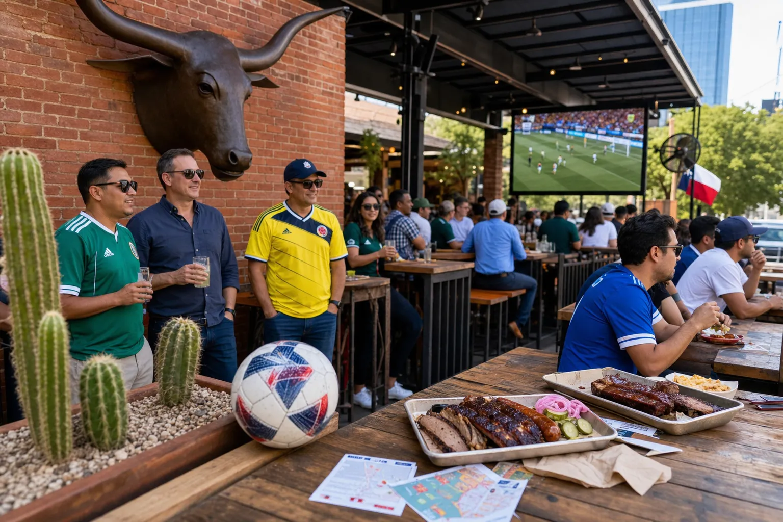 Can Dallas Make Where Is FIFA World Cup 2026 Work as a Transit-First Match Day? - bright varied World Cup preview cover