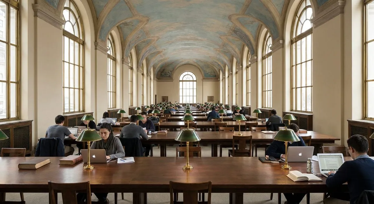 Free Coworking Rooms for the SpaceX IPO Watch in Midtown hero image (img2img re-imagining of a real CC BY-SA 4.0 photo by Umimmak)